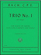 Trio No. 1 In D Major : For Flute (Violin), Clarinet In Bb (Viola) and Piano.