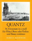 Sonata No. 36 In C Minor : For Flute and Oboe Or Violin and Basso Continuo.