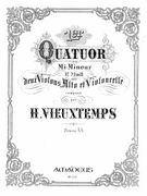 Quartet In E Minor, Op. 44 : For Two Violins, Viola and Violoncello.