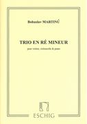 Trio In D Minor : For Piano, Violin and Violoncello.