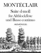 Suite In D-Moll Für Altblockflöte Und Basso Continuo.