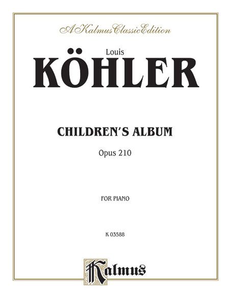 Children's Album, Op. 210 : For Piano.