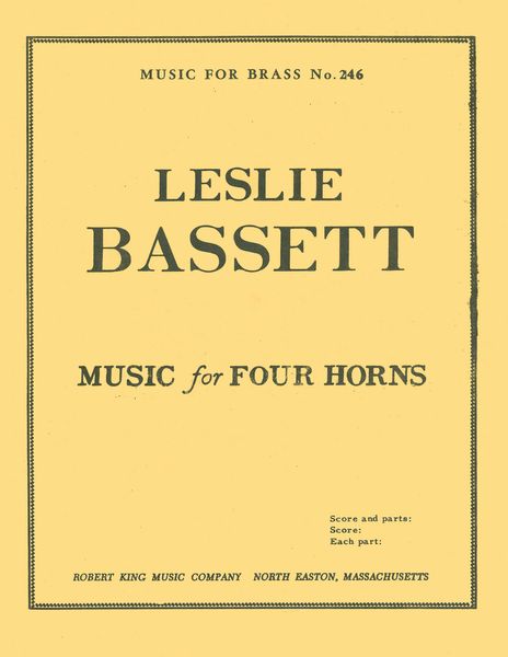 Music For Four Horns.