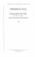 Concerto For : Trio (Flute, Cello and Piano) and Chamber Orchestra.
