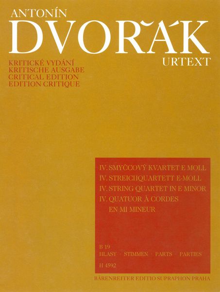 String Quartet No. 4 In E Minor.