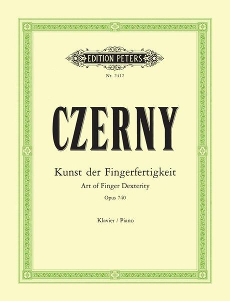 Art Of Finger Dexterity : For Piano.