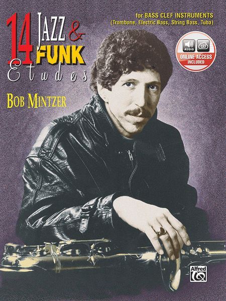 14 Jazz and Funk Etudes : For Bass Clef Instruments.