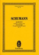 Quintet In E Flat Major, Op. 44 : For Piano and Strings arr. Max Alberti.