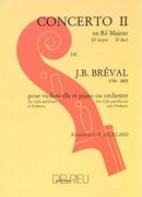 Concerto No. 2 In D Major : For Cello and Piano.