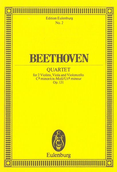 String Quartet No. 14 In C Sharp Minor, Op. 131.