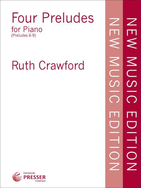 Four Preludes For Piano (6-9).