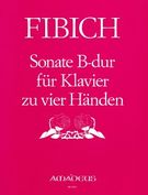 Sonate In B-Dur, Op. 28 : Für Klavier Zu Vier Händen.