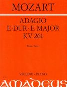 Adagio In E-Dur, K. 261.