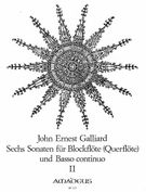 Sonaten (Band II, Sonaten 4-6) : Für Altblockflote und Basso Continuo.
