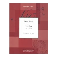 Lieder, Op. 1 and Op. 7 : For One Voice and Piano.