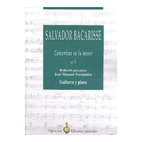 Concertino In A Minor, Op. 72 : For Guitar and Orchestra / Piano reduction by Jose Manuel Fernandez.
