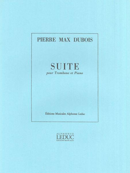 Suite : For Trombone and Piano.