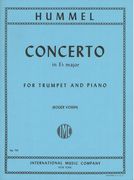 Concerto In Eb Major : For Trumpet and Piano / edited by Roger Voisin.