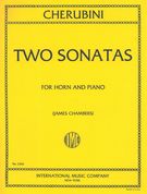 Two Sonatas : For Horn and Piano / edited by James Chambers.
