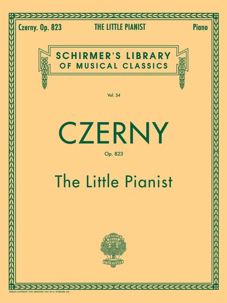 Little Pianist Op. 823 (Complete).