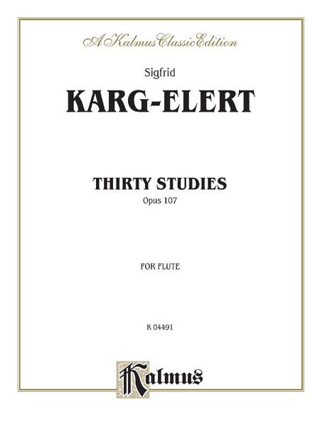 Thirty Studies, Op. 107 : For Flute.