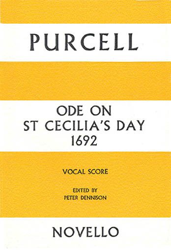 Ode On St. Cecilia's Day 1692.