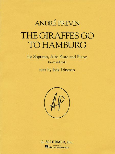 Giraffes Go To Hamburg : For Soprano, Alto Flute & Piano.