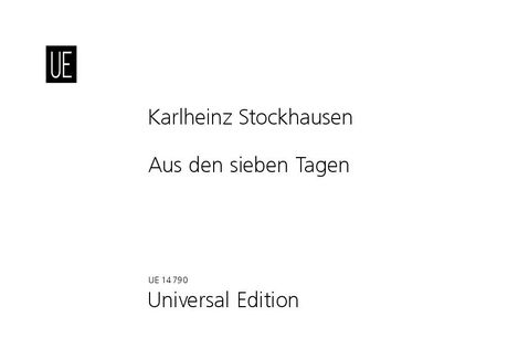 Aus Den Sieben Tagen.