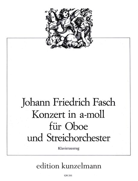 Concerto In A Minor : For Oboe and Strings - Piano reduction / edited by Brian Clark.