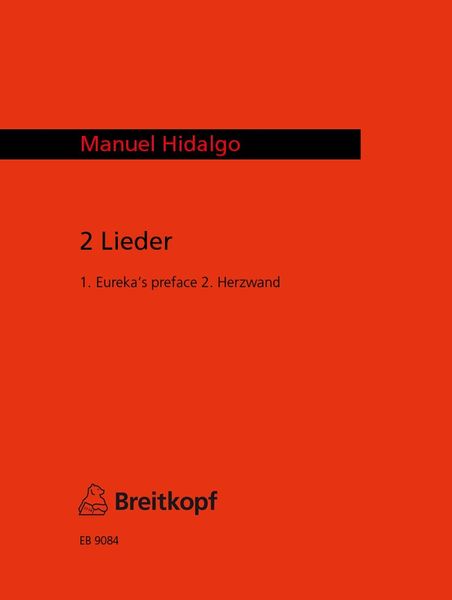 Zwei Lieder Für Weibliche Stimme und Klavier (1990).
