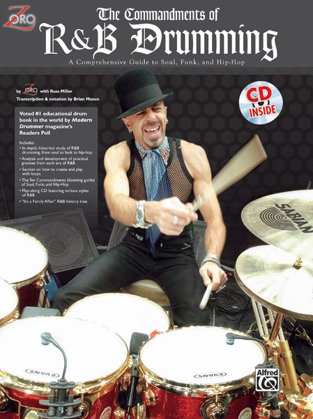 Commandments Of R&B Drumming : A Comprehensive Guide To Soul, Funk and Hip-Hop.
