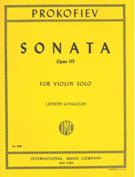 Sonata, Op. 115 : For Violin Solo / edited by Joseph Gingold.