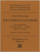 Complete Chansons, Part 4.