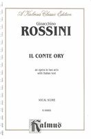 Il Conte Ory : An Opera In Two Acts With Italian Text.
