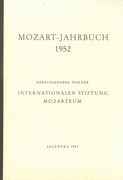 Mozart-Jahrbuch 1952.