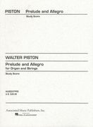 Prelude And Allegro : For Organ And Strings.