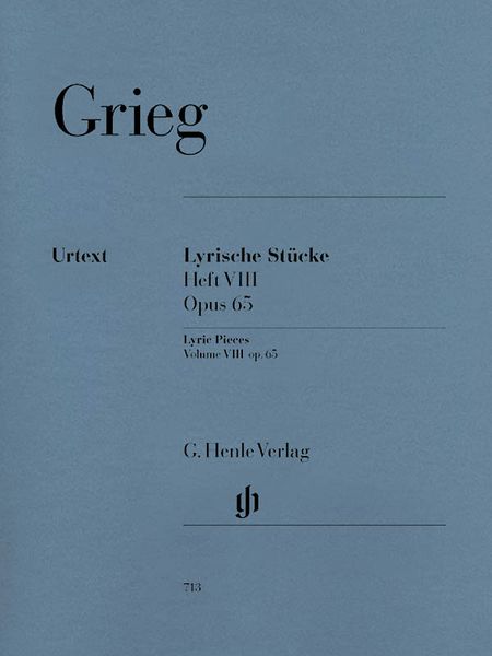 Lyric Pieces, Book 8, Op. 65 : For Piano.