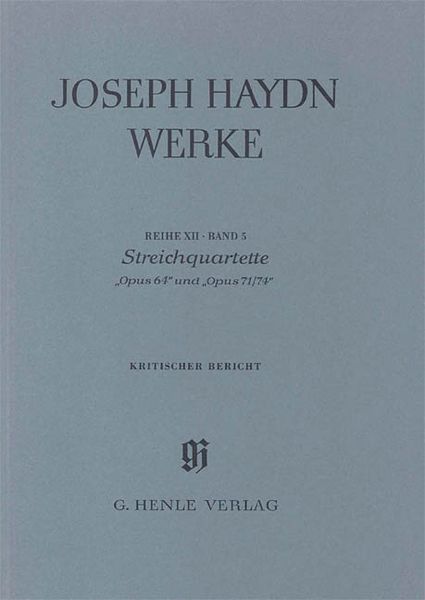 String Quartets Op. 64 and Op. 71-74.