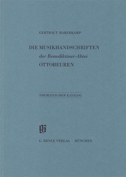 Musikhanschriften der Benediktiner-Abtei Ottobeuren.