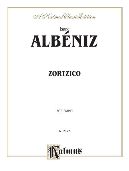 Zortzico : For Solo Piano.