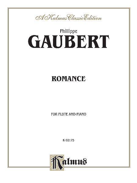 Romance : For Flute and Piano.