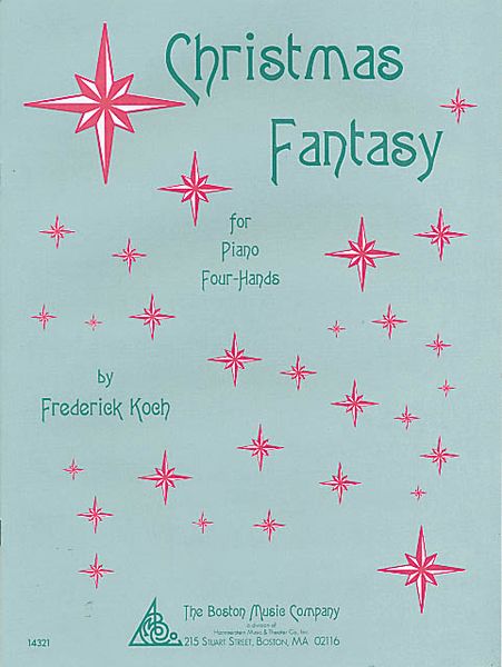Christmas Fantasy : For Piano Four Hands.