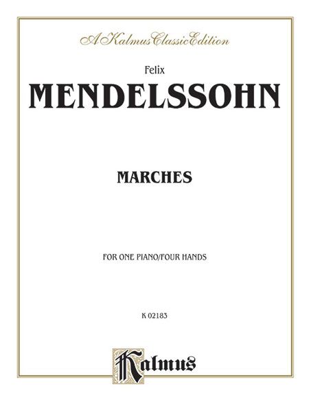 Marches : For One Piano, Four Hands.