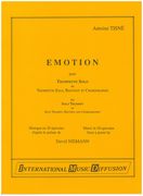 Emotion : For Trumpet Solo Or Trumpet, Reciting and Choreography.