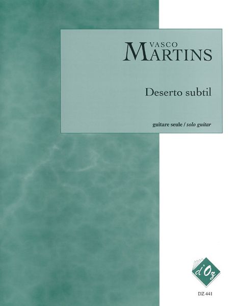 Deserto Subtil : For Guitar Solo.