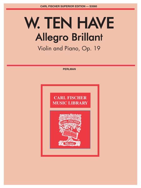 Allegro Brillant : For Violin / edited by George Perlman.