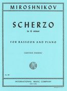 Scherzo : For Bassoon and Piano.