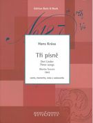 Three Songs After Rimbaud : For Baritone, Clarinet, Viola and Cello (1943).