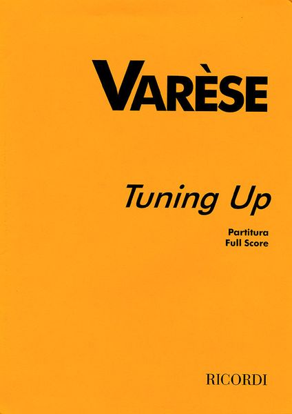 Tuning Up : For Orchestra / Completed From Sketches by Chou Wen-Chung (1998).