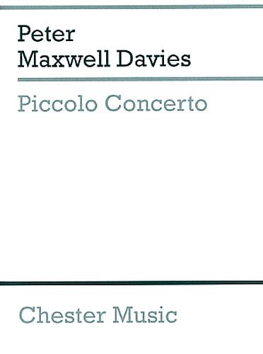 Concerto : For Piccolo and Orchestra (1996).